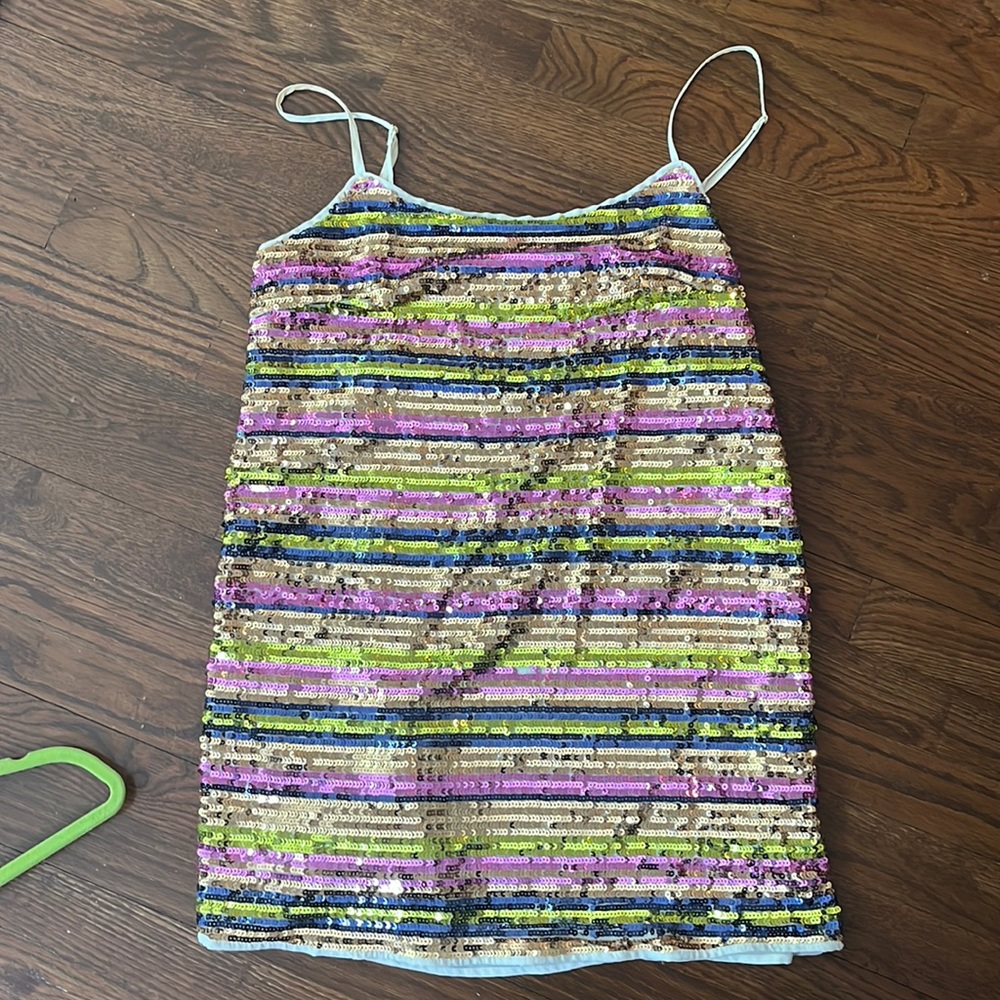 Sequin Mini Dress - image 1